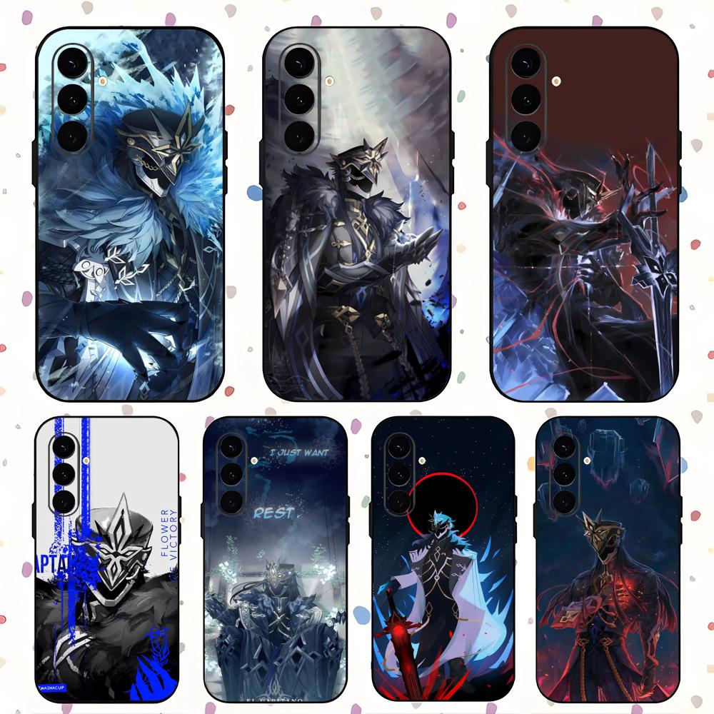 Phone Cases Black - Capitano Genshin Impact Cool Telefoonhoesje voor