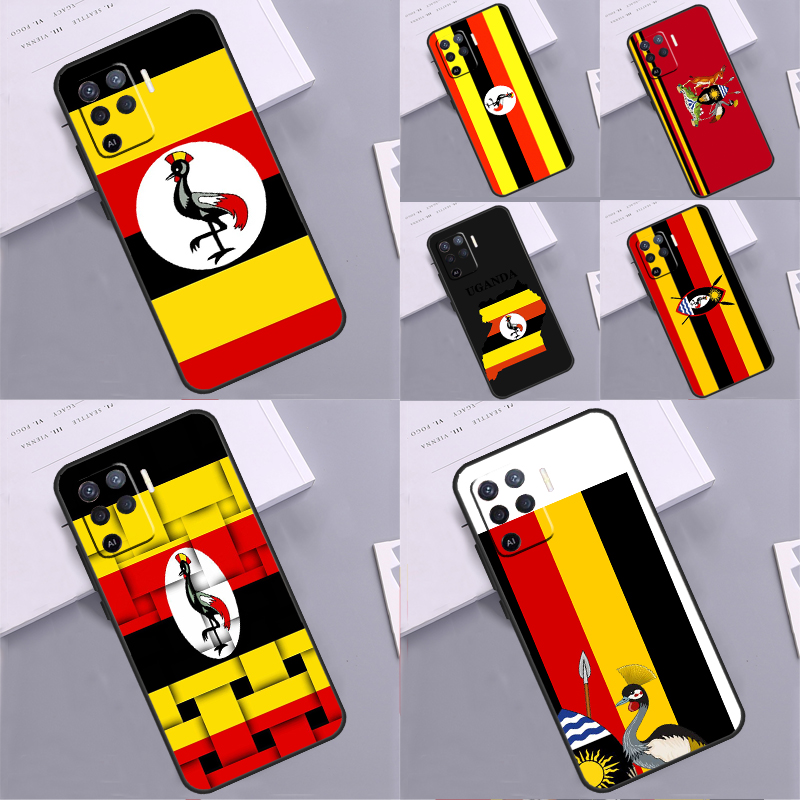 Phone Cases Uganda - Oeganda Vlag Wapenschild Telefoon Case Voor