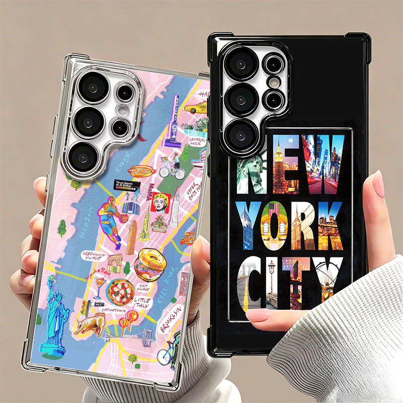 Phone Cases York - NYC New York City Zachte Telefoonhoesje