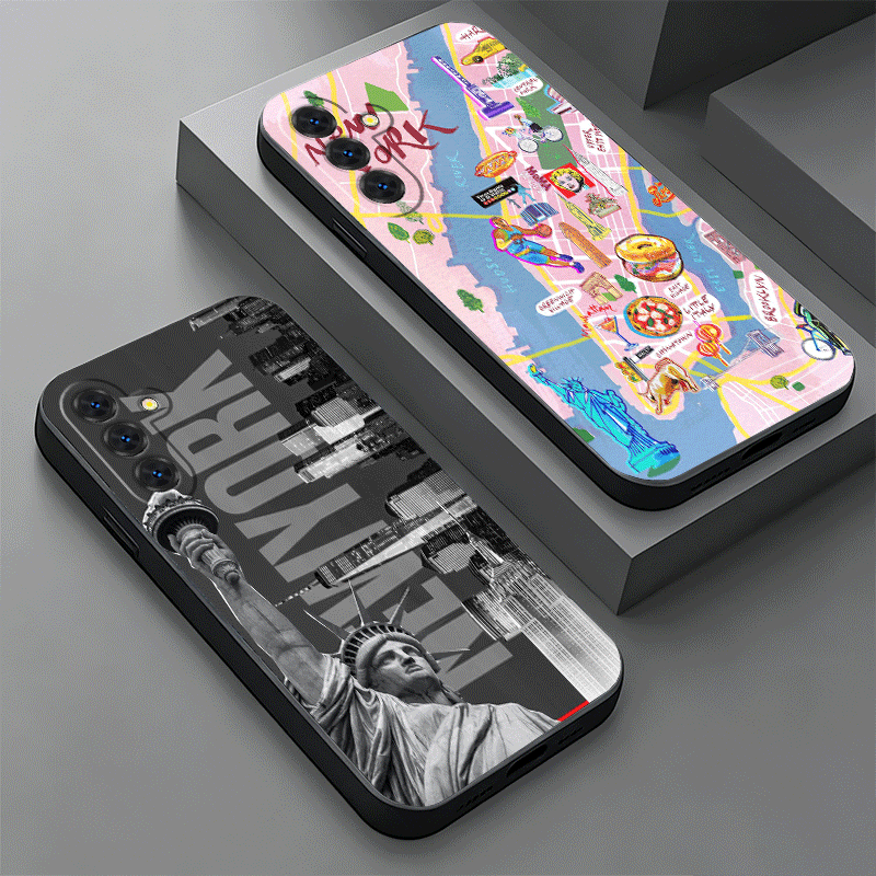 Phone Cases York - Zachte telefoonhoes voor Samsung A17 A37