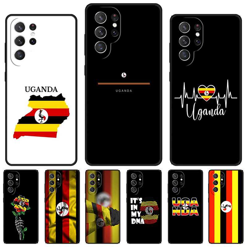 Phone Cases Uganda - Oeganda Vlag telefoon case Voor Samsung