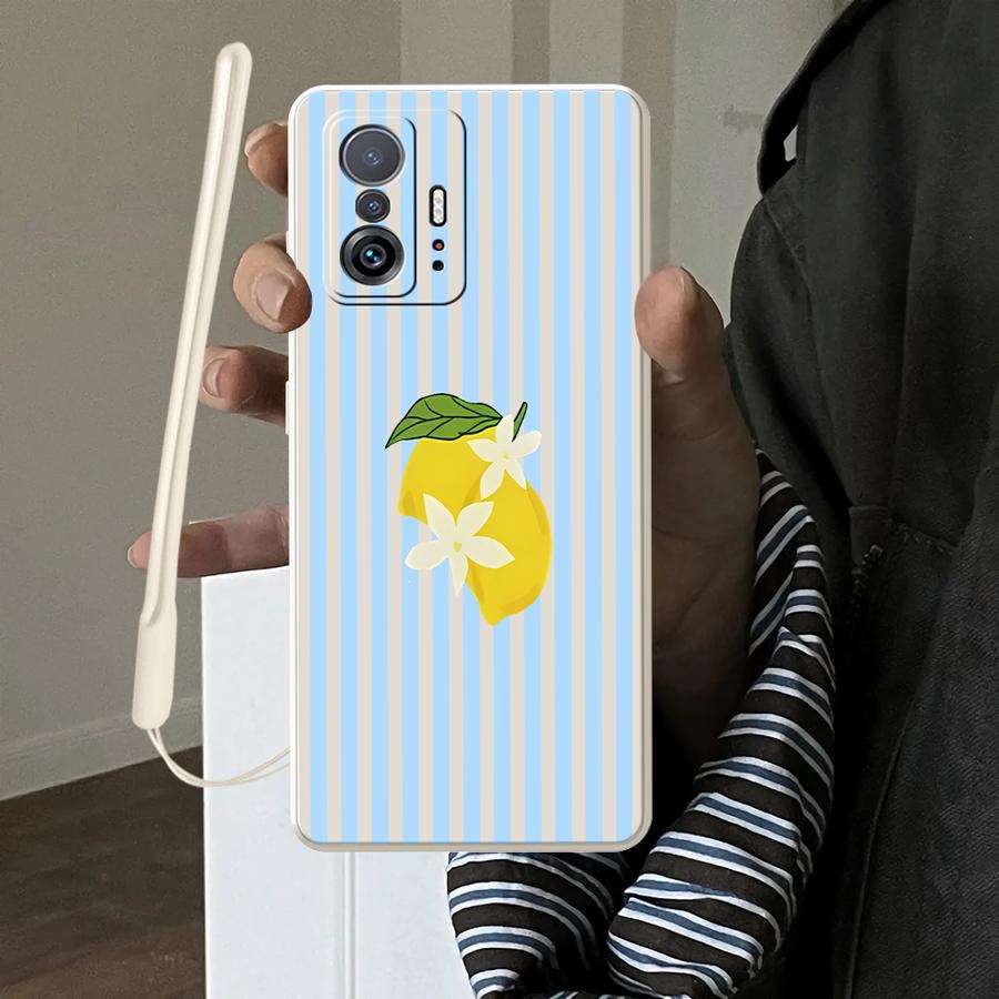 Phone Cases Iphone 11 - Citroen Cool Streep Patroon Case voor