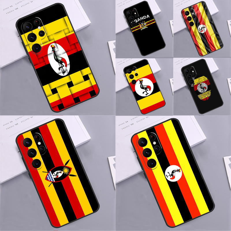 Phone Cases Uganda - Oeganda Vlag Wapenschild Telefoon Case Voor
