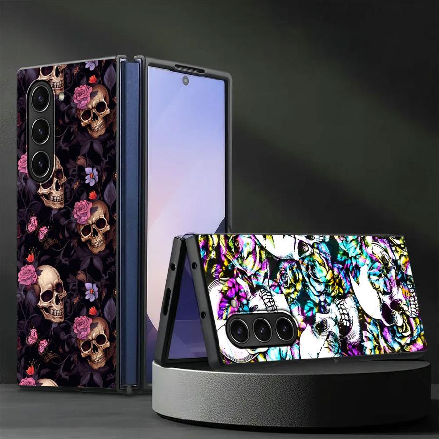 Phone Cases Art - Skull Art Case voor Samsung Galaxy