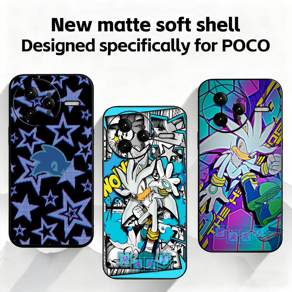Phone Cases Black - S-SonicES Cartoon H-Egel Telefoon Case Voor
