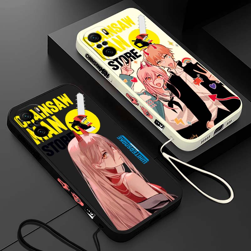 Phone Cases Men - Anime Chainsaw Man Denji hoesje voor