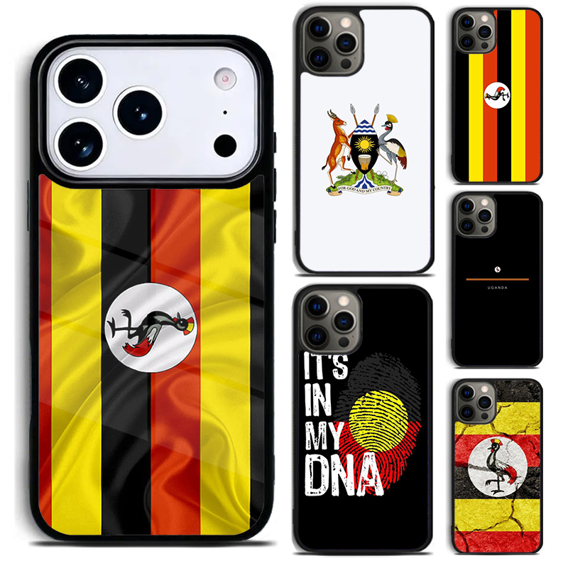 Phone Cases Uganda - Uganda vlag telefoonhoesje voor iPhone 17,