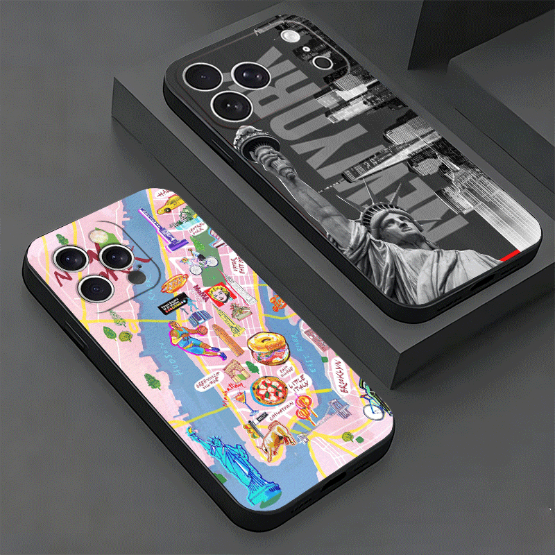 Phone Cases York - Zachte telefoonhoes voor iPhone 17 16