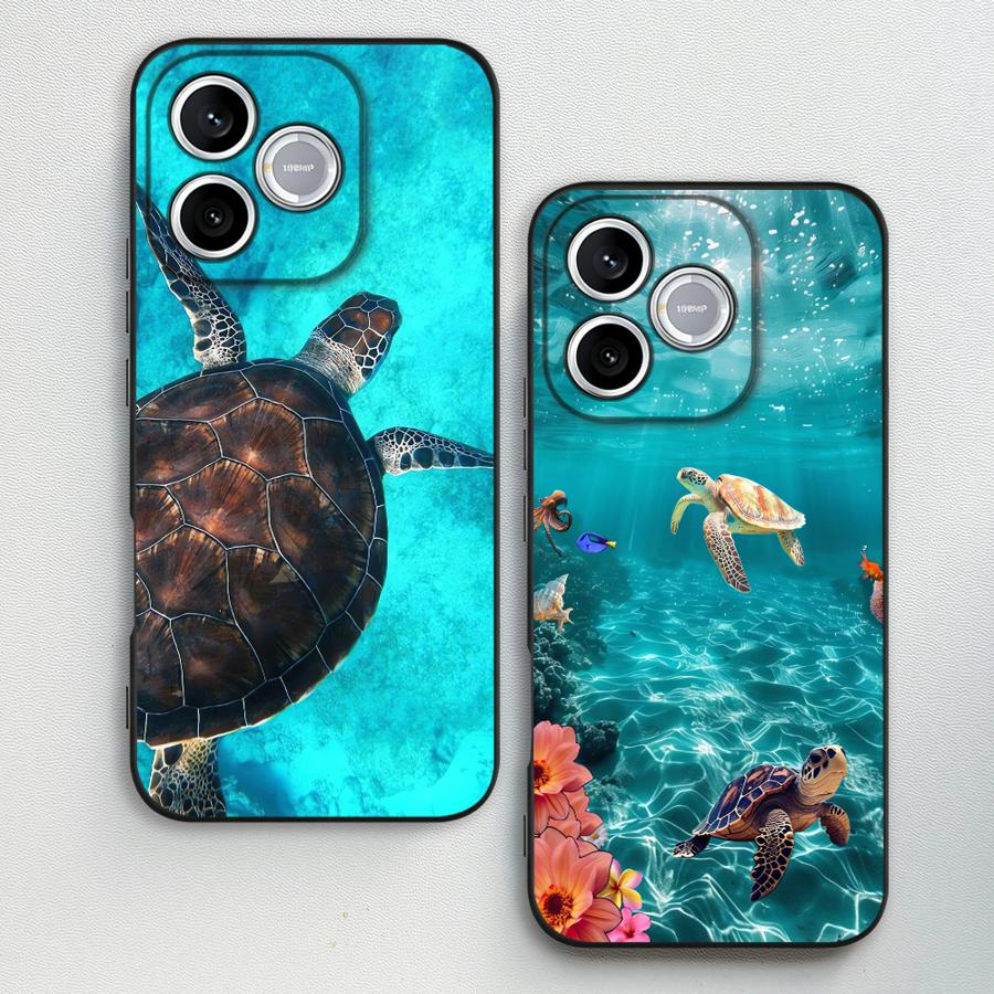 Phone Cases Art - Onderwater Schildpad Art Case voor Honor