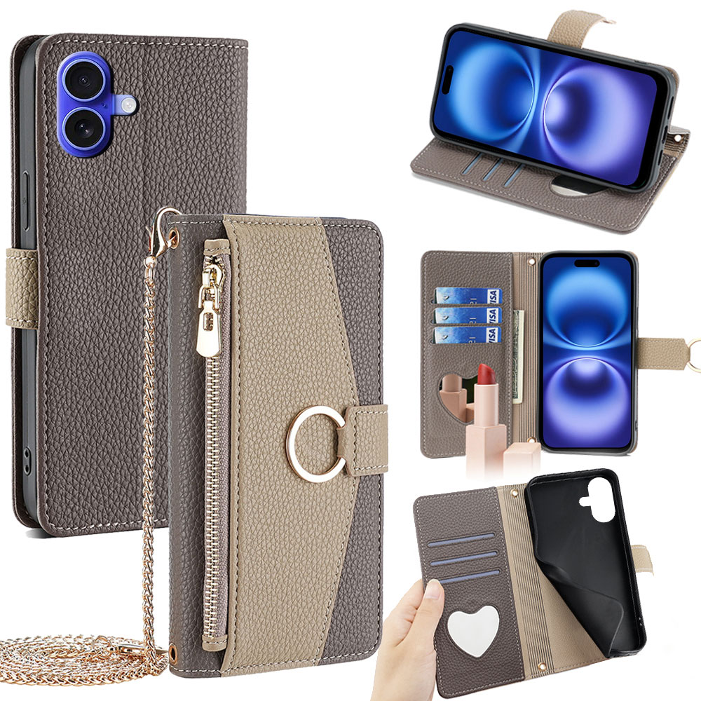 Phone Cases With Wallet - Zakelijk Crossbody Telefoonhoesje voor iPhone 17