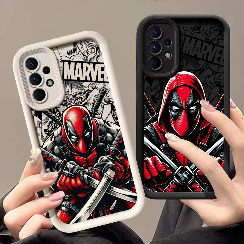 Phone Cases For Samsung A14 - Zwaardvechter Deadpool Marvel hoesje voor Samsung