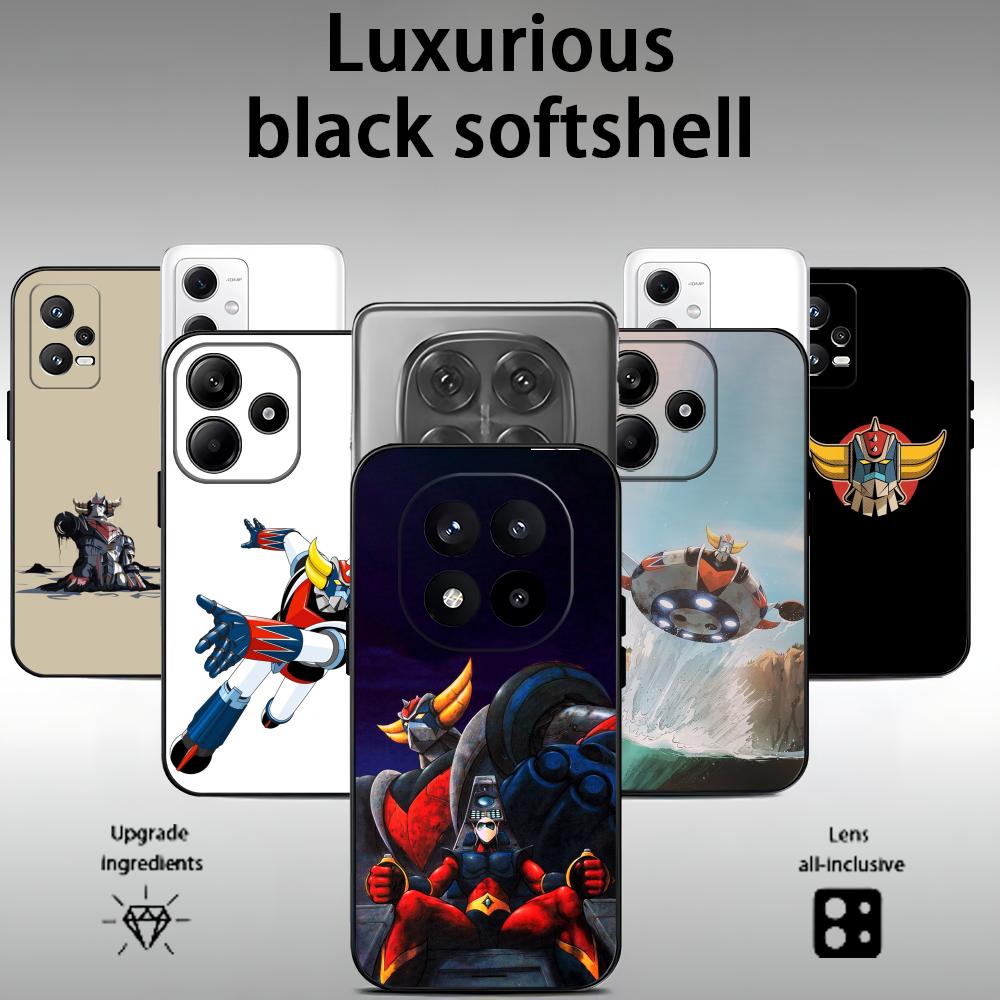 Phone Cases Black - UFO Robot G-Goldoraes Telefoonhoesje voor Xiaomi