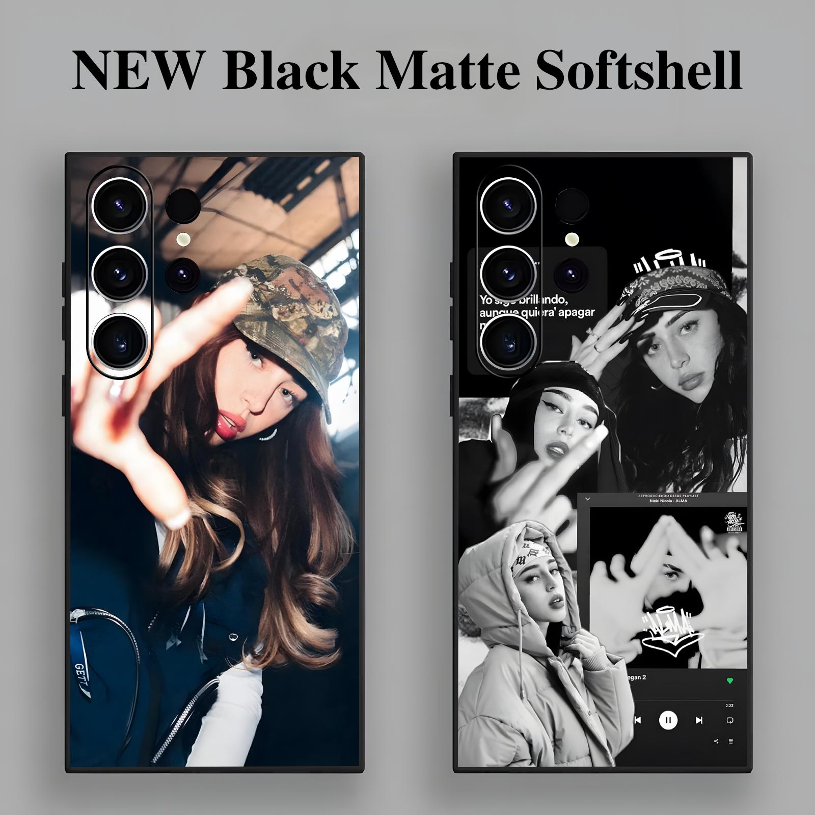 Phone Cases Black - Telefoonhoesje voor Samsung S26 S25 S24
