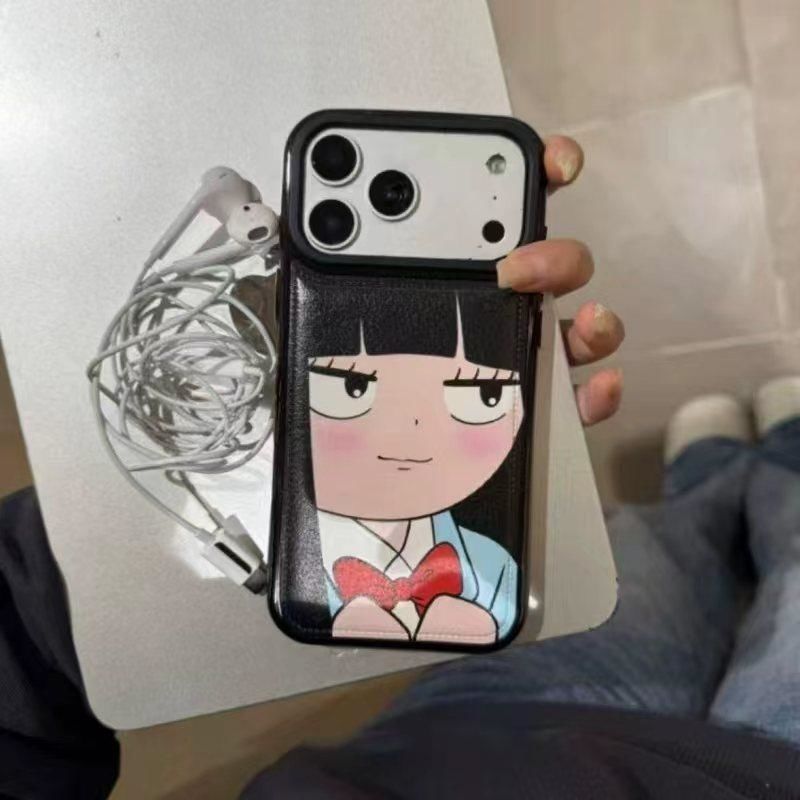 Phone Cases For Girls - Nieuwe Mode Japan INS Schattig Zwart