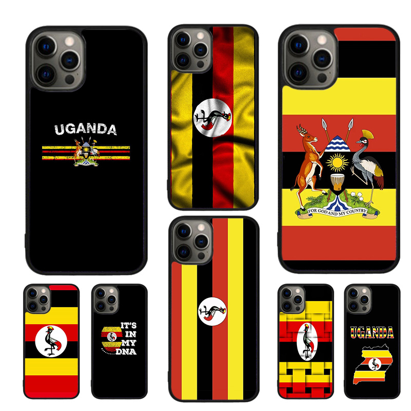Phone Cases Uganda - Oeganda Vlag Wapenschild Telefoon Case Voor