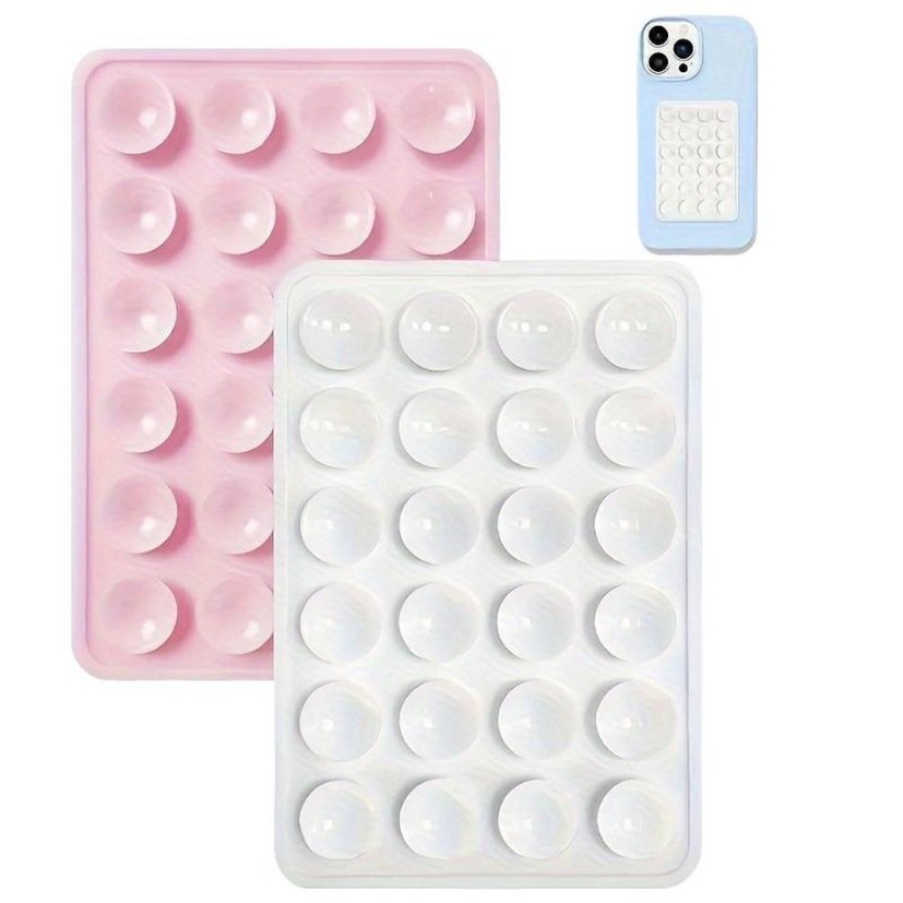 Phone Cases With Stand - Multifunctionele zuignap muurstandaard siliconen zuignap telefoonhouder
