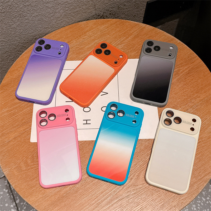 Phone Cases Iphone 17 Pro Max - Luxe Candy Kleuren Gradient Telefoonhoesje voor