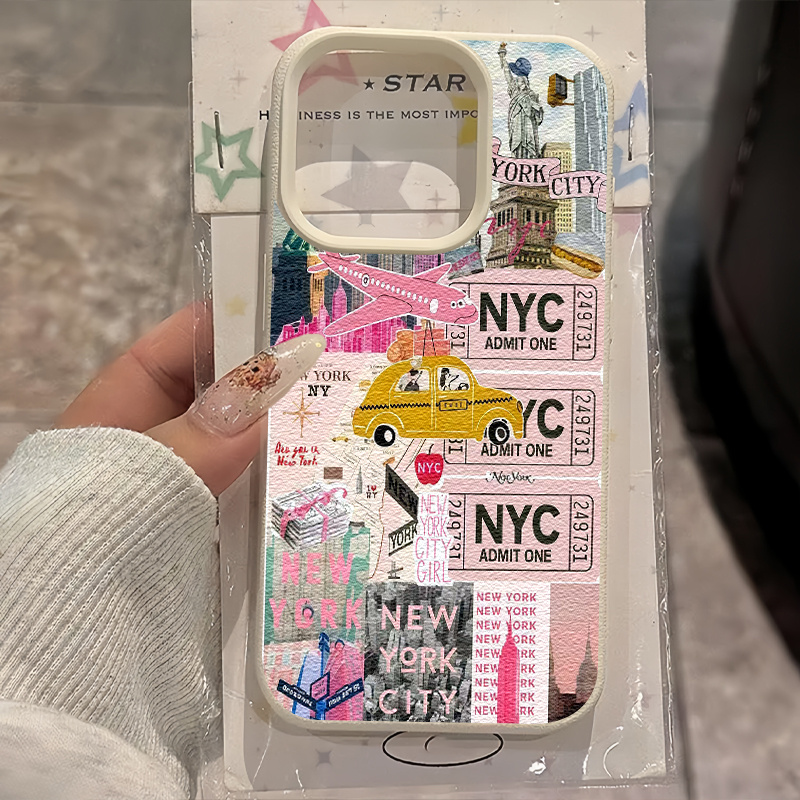 Phone Cases York - New York Travel Collage Telefoonhoesje voor