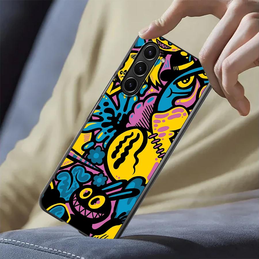 Phone Cases Designer - Cartoon Graffiti Ontwerp Case voor Samsung