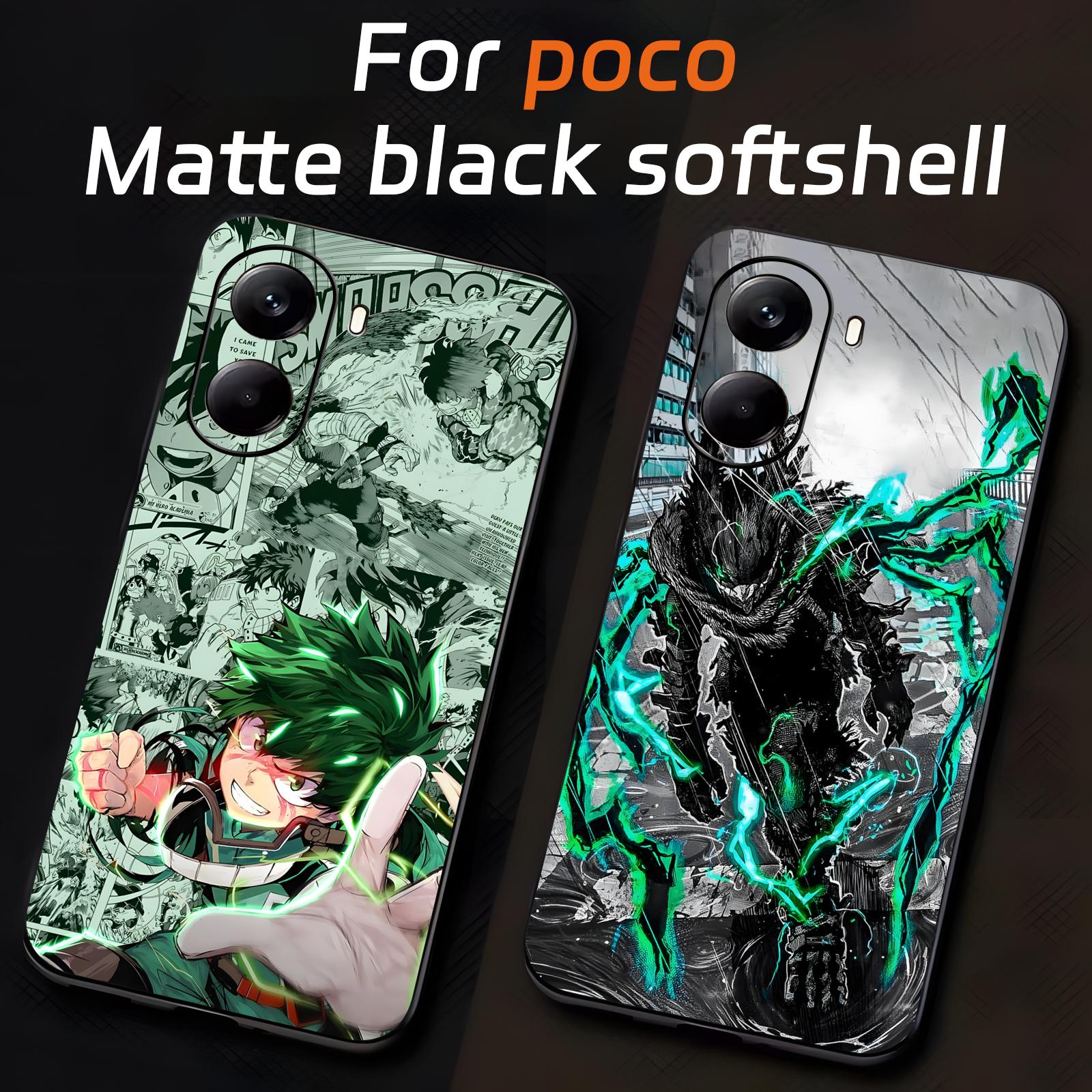 Phone Cases Black - Deku My Hero Academia Telefoonhoesje voor