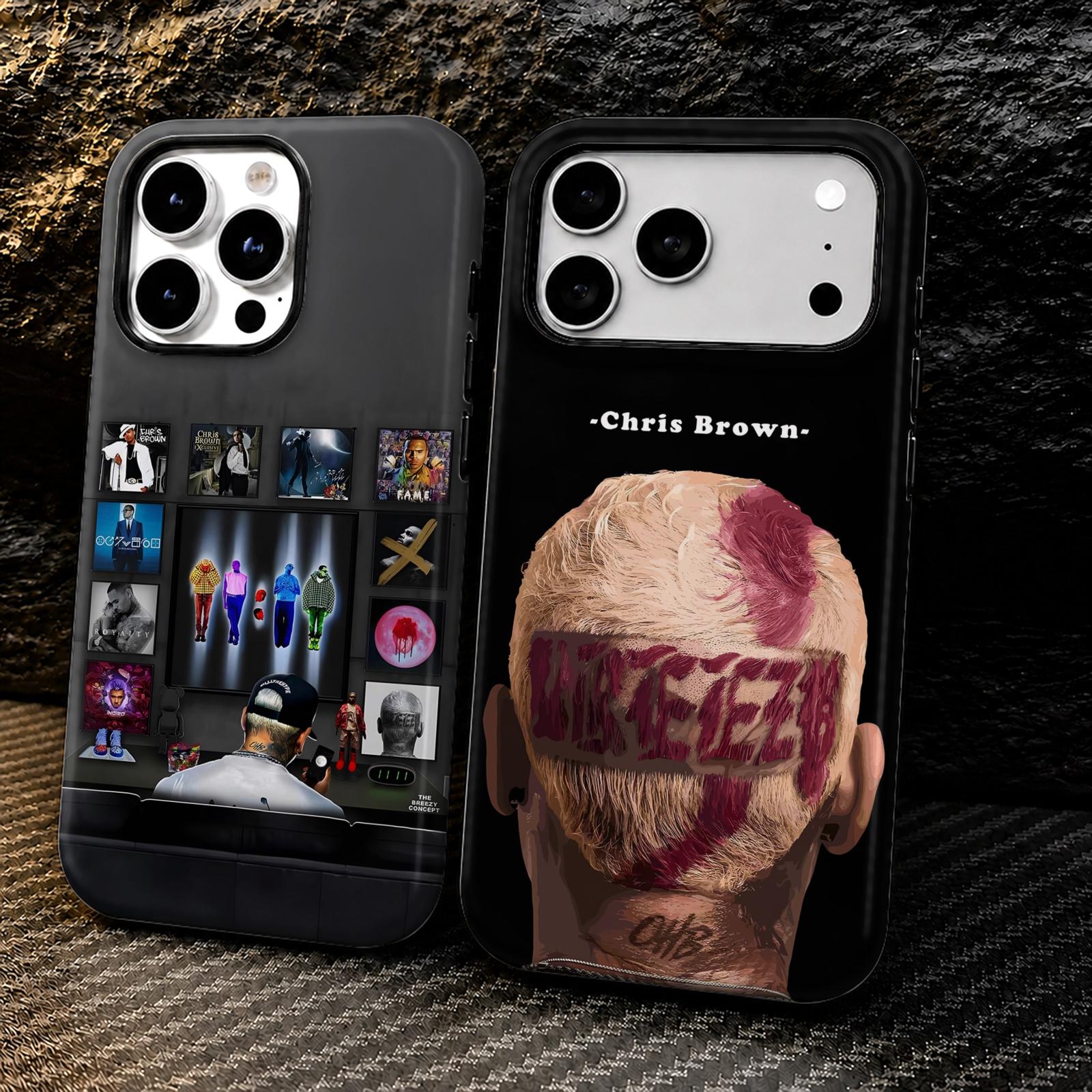 Phone Cases Iphone 17 Pro Max - Rap C-Chris B-Brown Telefoonhoesje voor iPhone