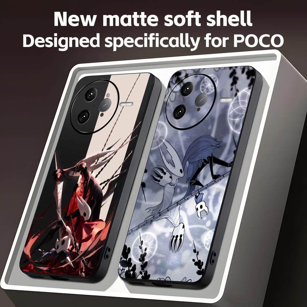 Phone Cases Black - HOT GAME Hollow Knight Silksong Telefoon