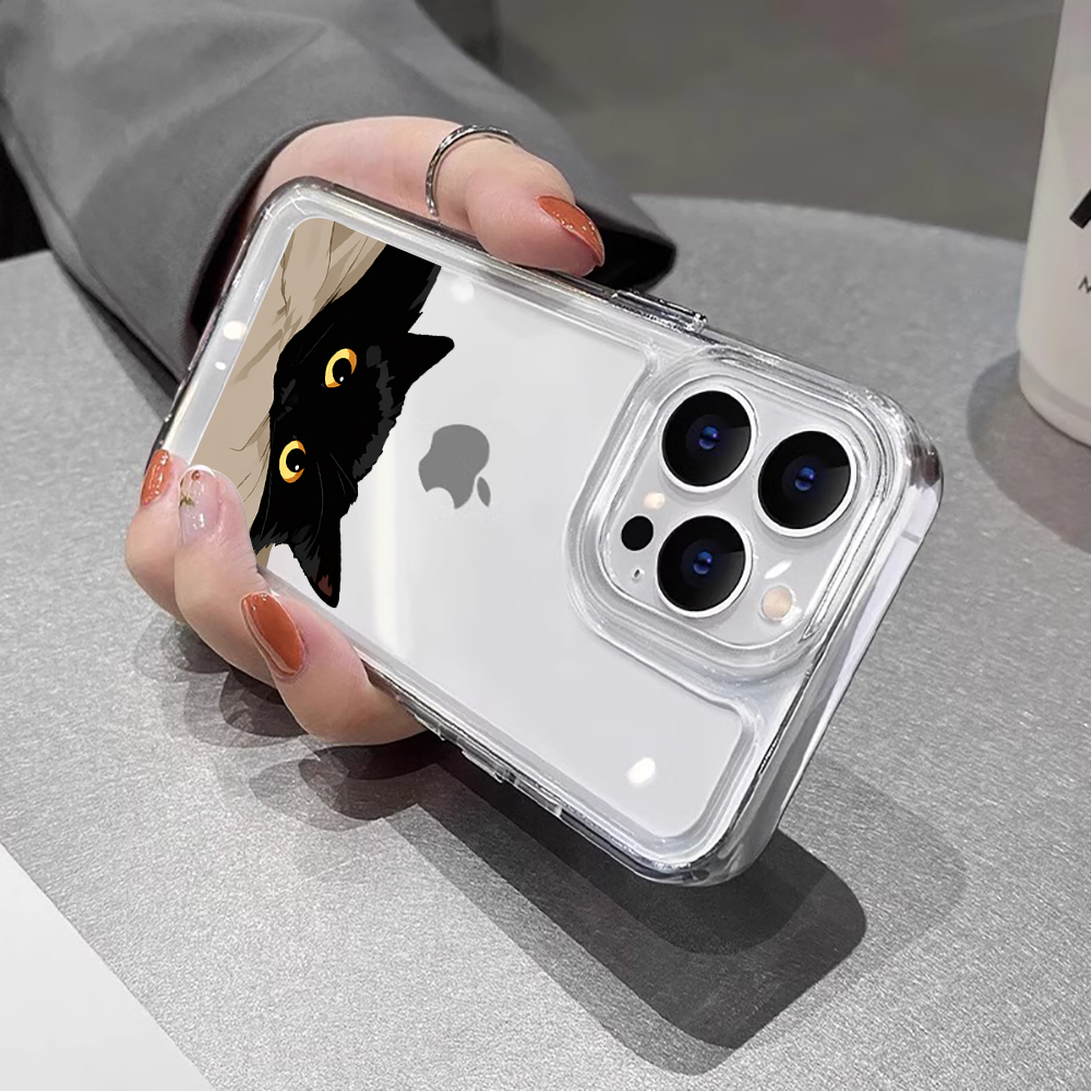 Zwarte Kat Grappig Paar Mode T - Phone Cases Trendy recensie en prijs