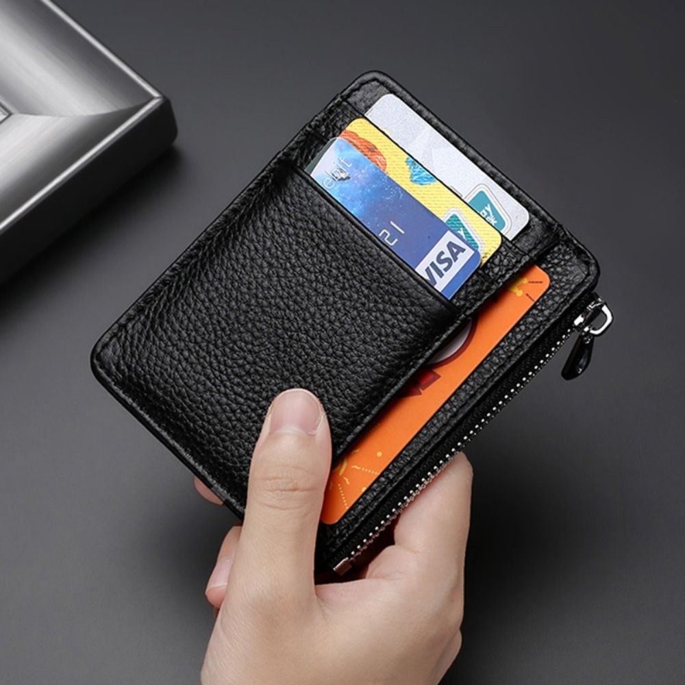 Echt lederen ID-kaarthouder Sn - Slim Card Slot Case recensie en prijs
