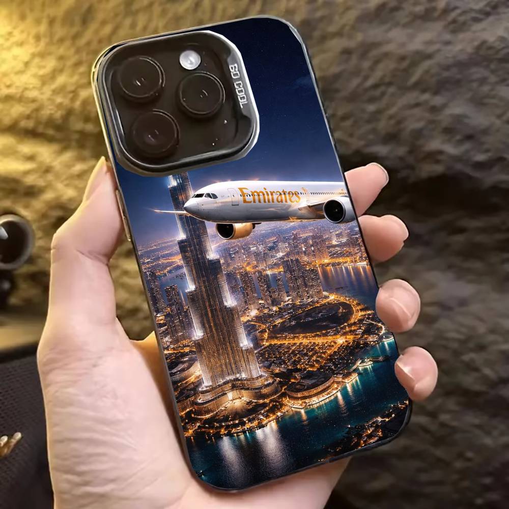 Dubai Burj Khalifa vliegtuig t - Phone Cases Dubai recensie en prijs