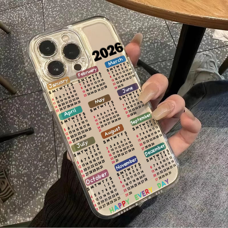 2026 Kalender Zonlicht Schilde - Phone Cases Art recensie en prijs