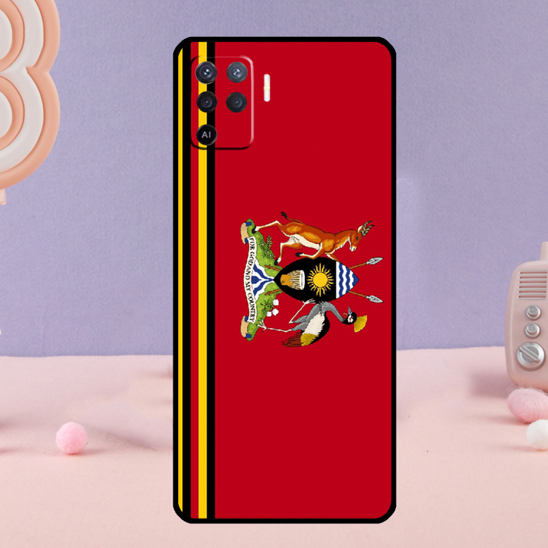 Oeganda Vlag Wapenschild Telef - Phone Cases Uganda recensie en prijs