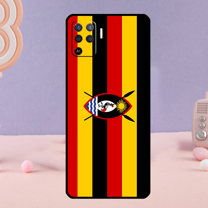 Oeganda Vlag Wapenschild Telef - Phone Cases Uganda recensie en prijs