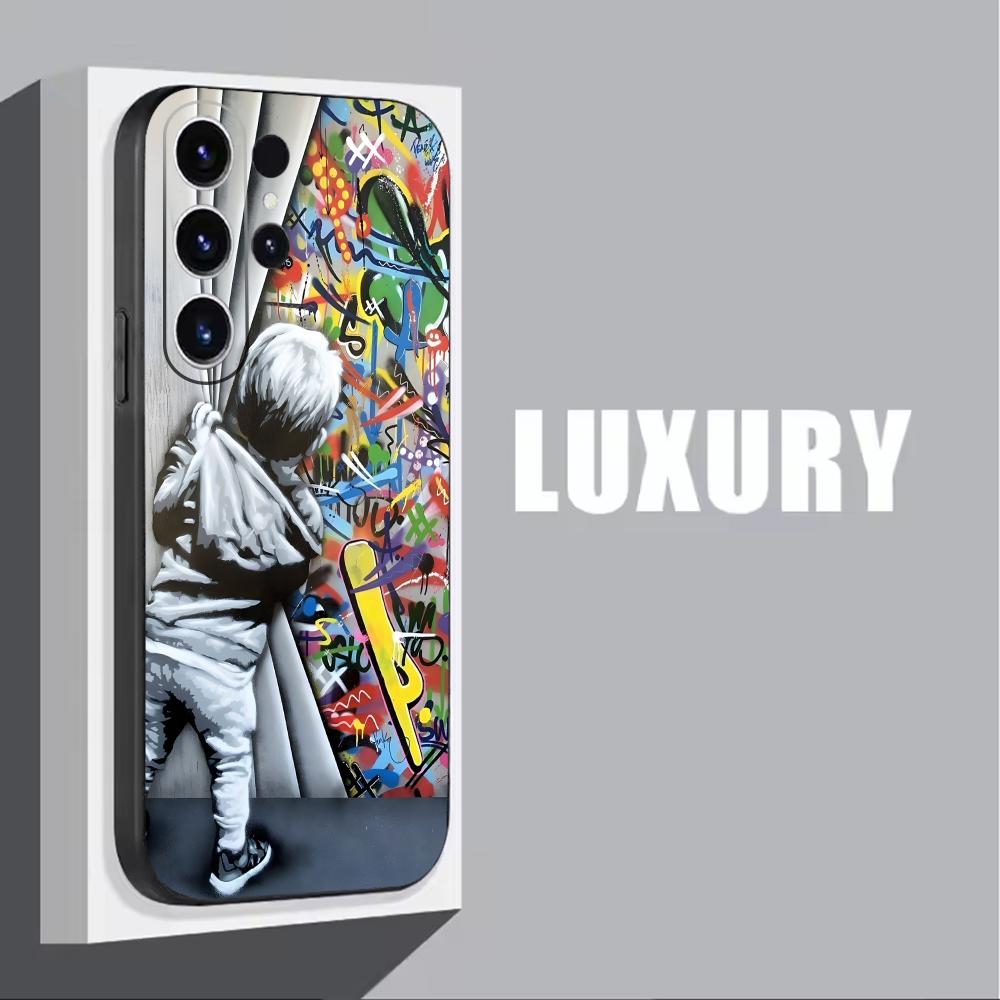 Banksy Graffiti Art Telefoon C - Phone Cases For Samsung Galaxy recensie en prijs