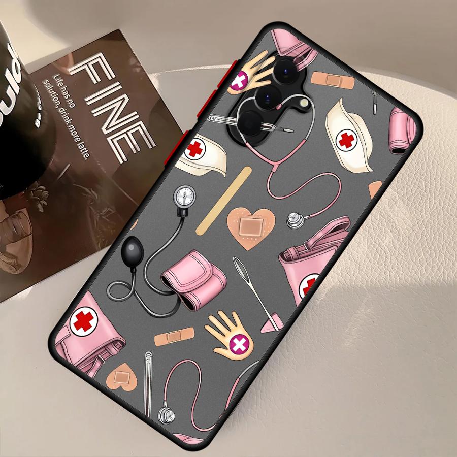Coole Verpleegster Medicijnkof - Phone Cases For Samsung A14 recensie en prijs