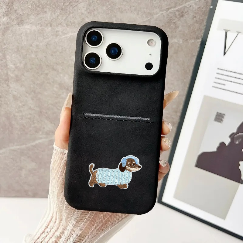 Mode Leuke Hond Patroon PU Led - Slim Card Slot Case recensie en prijs