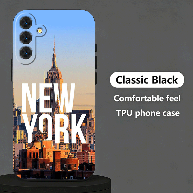 Zachte telefoonhoes voor Samsu - Phone Cases York recensie en prijs
