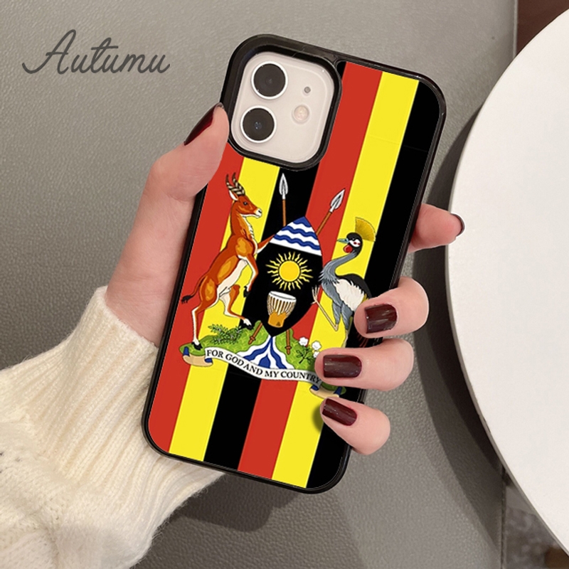 Oeganda Nationale Vlag Wapensc - Phone Cases Uganda recensie en prijs