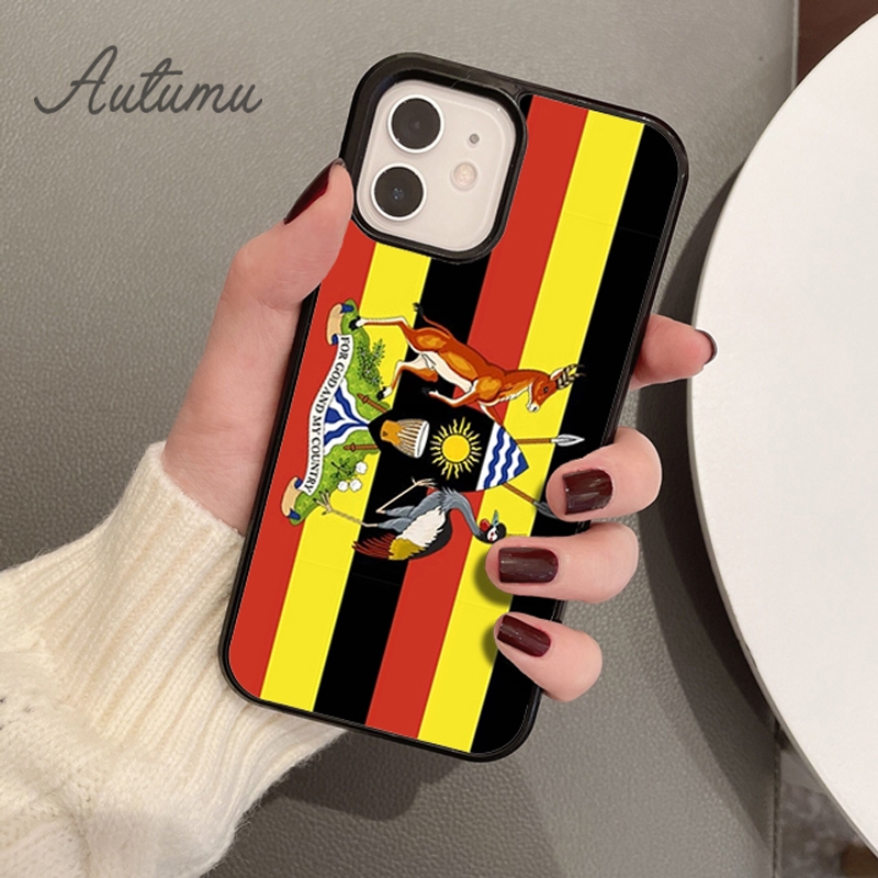 Oeganda Nationale Vlag Wapensc - Phone Cases Uganda recensie en prijs