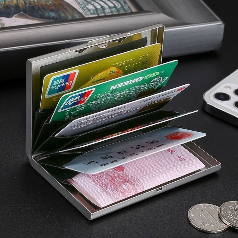 Mode 6/10 slots Creditcardhoud - Slim Card Slot Case recensie en prijs