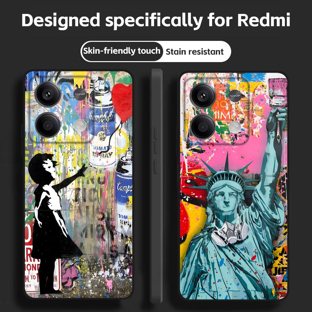 Banksy Graffiti Art Telefoon C - Phone Cases Black recensie en prijs