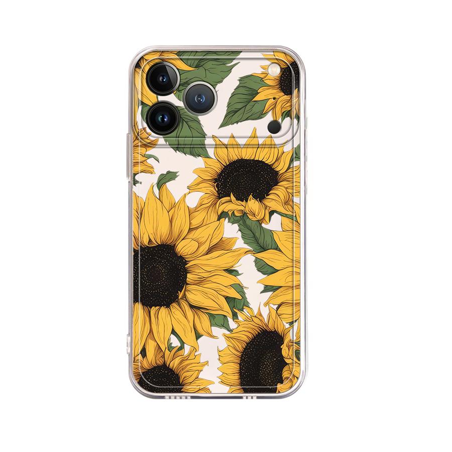 Schattig zonnebloempatroon hoe - Phone Cases Iphone 17 Pro Max recensie en prijs