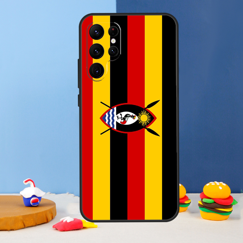 Oeganda Vlag Wapenschild Telef - Phone Cases Uganda recensie en prijs