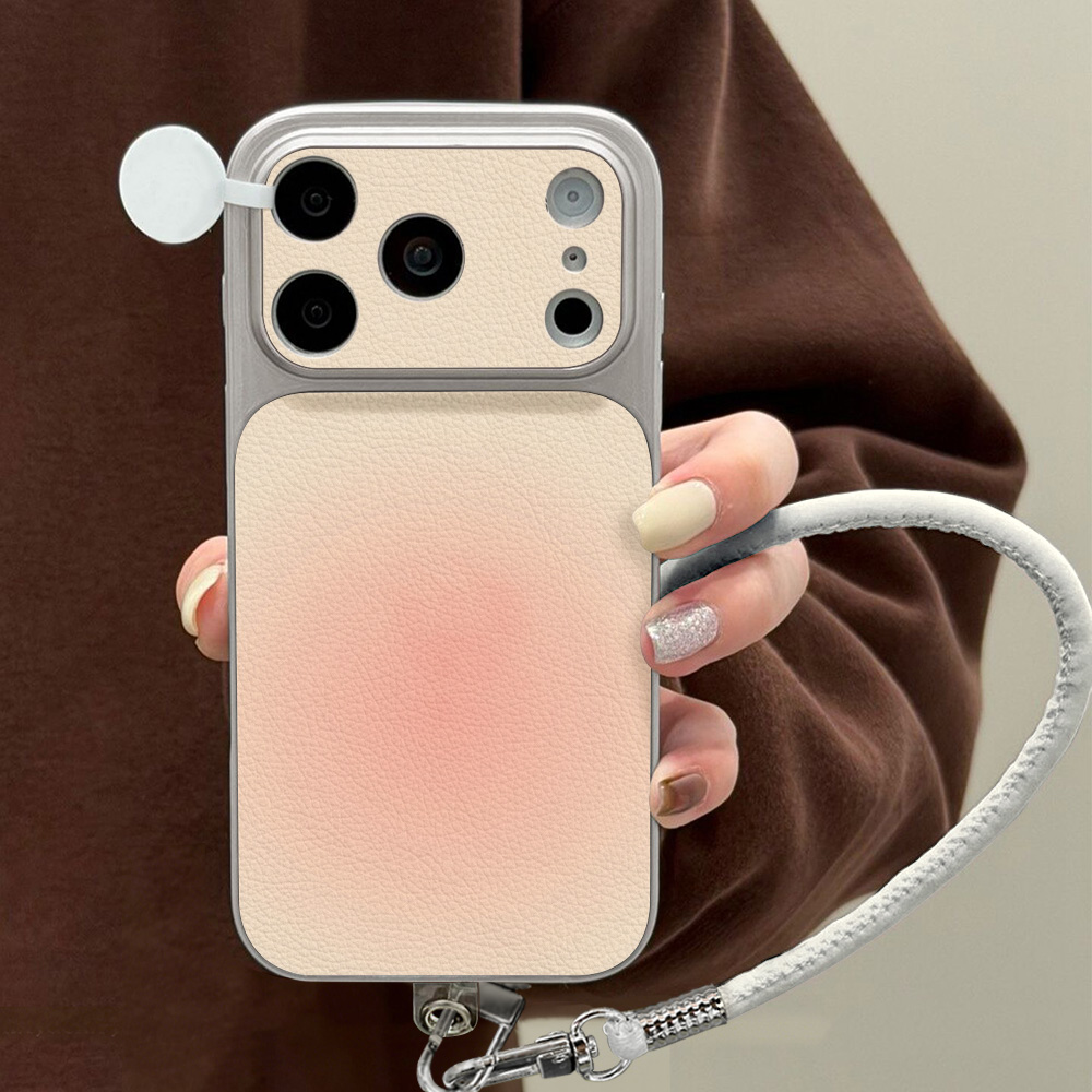 Litchi-patroon telefoonhoesje  - Phone Cases With Stand recensie en prijs