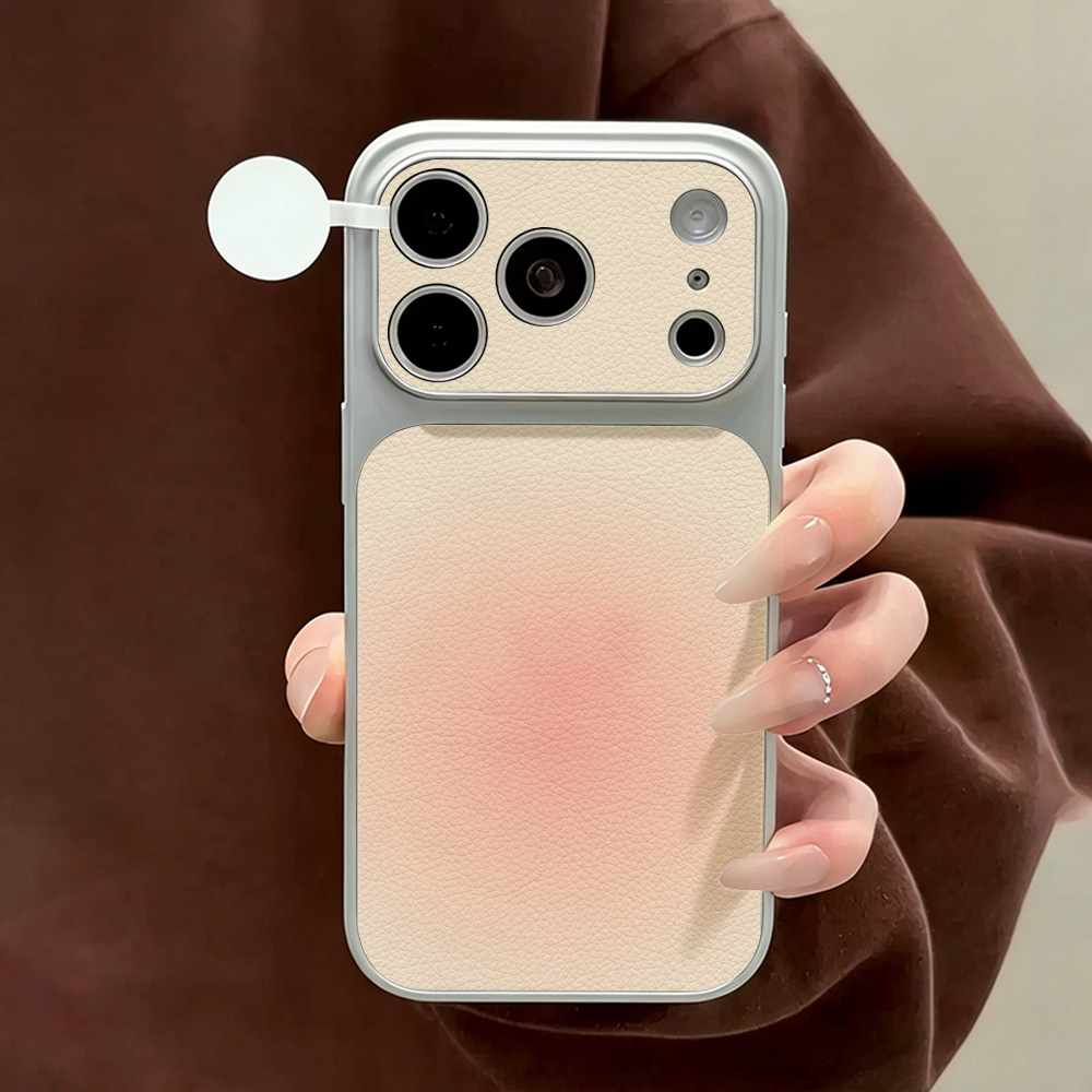 Litchi-patroon telefoonhoesje  - Phone Cases With Stand recensie en prijs