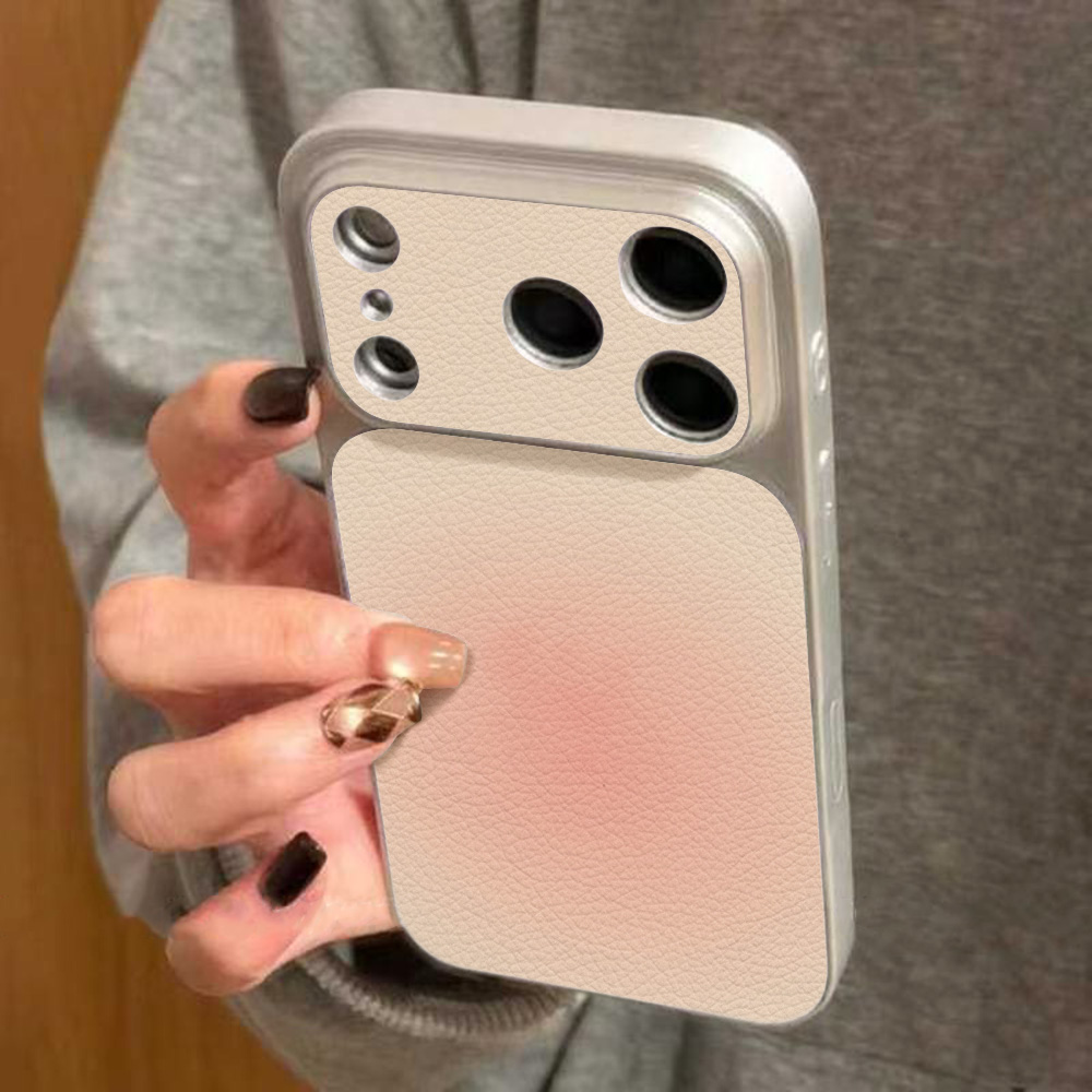 Litchi-patroon telefoonhoesje  - Phone Cases With Stand recensie en prijs