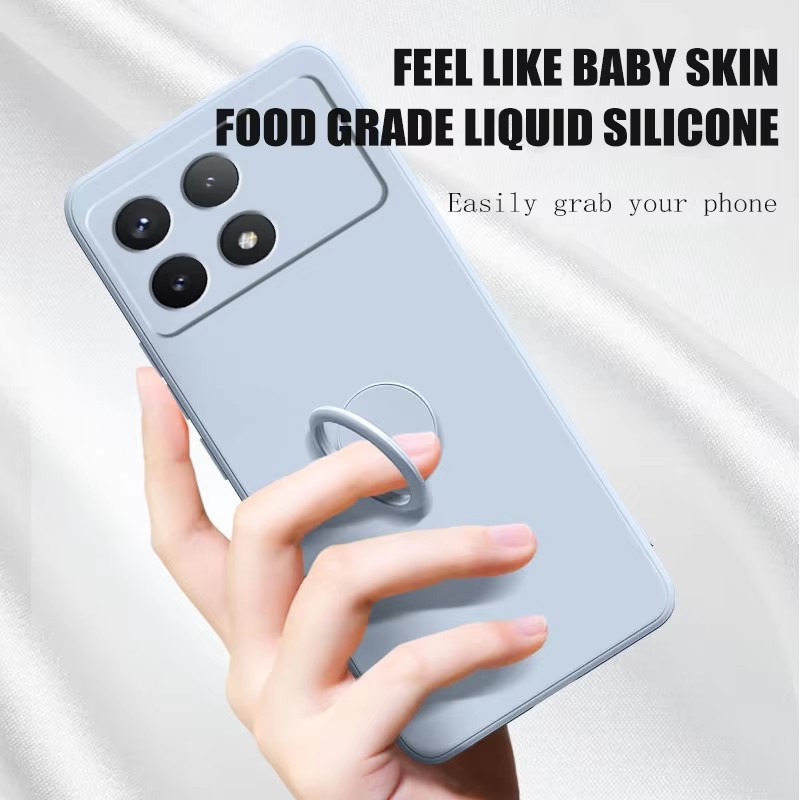 Luxe Vloeibare Siliconen Magne - Phone Cases With Stand recensie en prijs