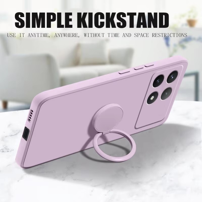 Luxe Vloeibare Siliconen Magne - Phone Cases With Stand recensie en prijs