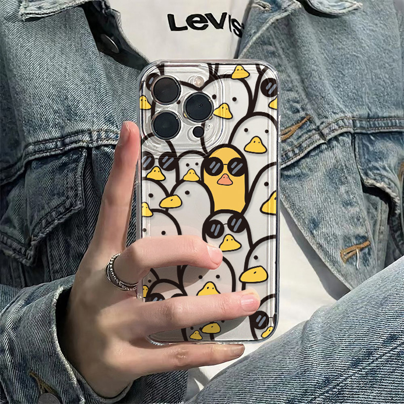 Leuke Cartoon Duck Case Meisje - Phone Cases For Girls recensie en prijs