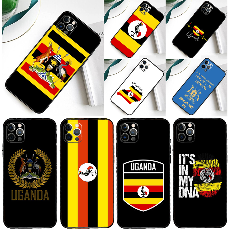 Oeganda Vlag Telefoon Case Voo - Phone Cases Uganda recensie en prijs