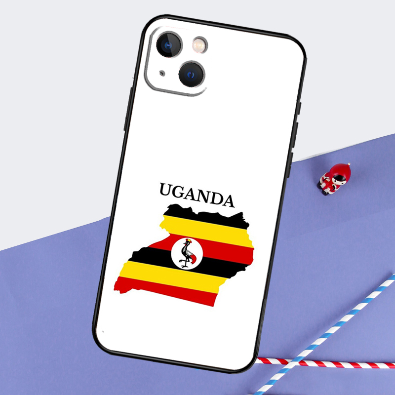 Oeganda Vlag Telefoon Case Voo - Phone Cases Uganda recensie en prijs